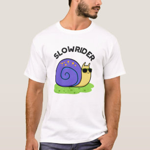 Slow Rider Grappige Low Rider Slak Pun T-shirt