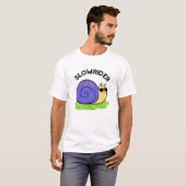 Slow Rider Grappige Low Rider Slak Pun T-shirt (Voorkant volledig)