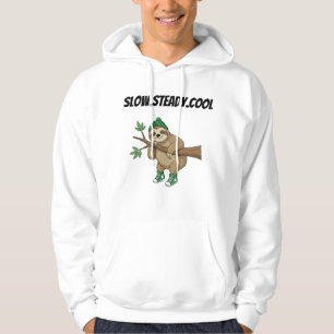 Slow.Steady.Cool T-Shirt - Chille vibes cute carto