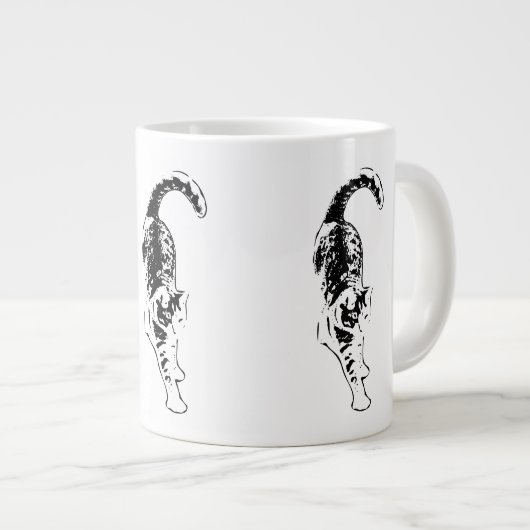 Slow Stretch Tabby Cat Mok (Voorkant rechts)