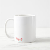 Slow the Sloth Down Funny Sleuf Design Koffiemok (Links)