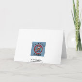 Slow Turtle verjaardagskaart Kaart (Achterkant)