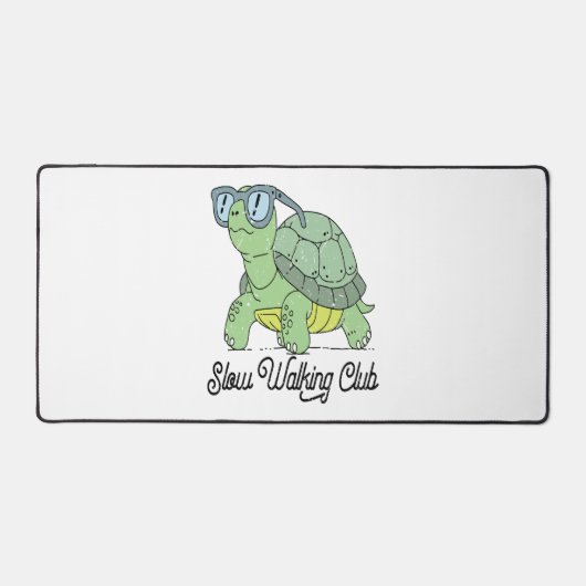 Slow Walking Club Cute Funny Turtle (Recto)