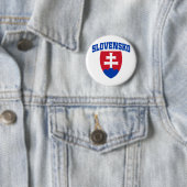 Slowaaks Emblem Ronde Button 5,7 Cm (In situ)