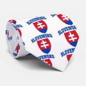 Slowaaks Emblem Stropdas (Opgerold)