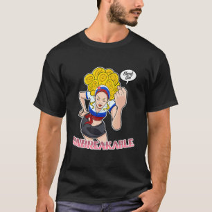 Slowaaks meisje onbreekbaar in Slowaaks erfgoed I  T-shirt