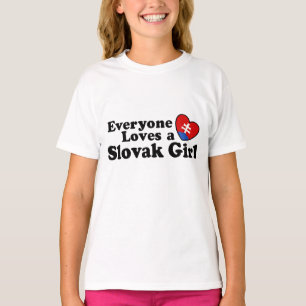 Slowaaks meisje t-shirt