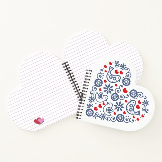 slowaaks volkshart notitieboek (Binnen)