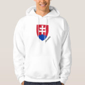 Slowaakse coatingwapens hoodie (Voorkant)