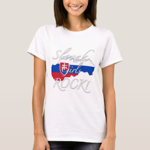Slowaakse Girls Rock! T-shirt