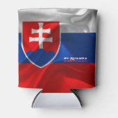 Slowaakse vlag blikjeskoeler (Voorkant)