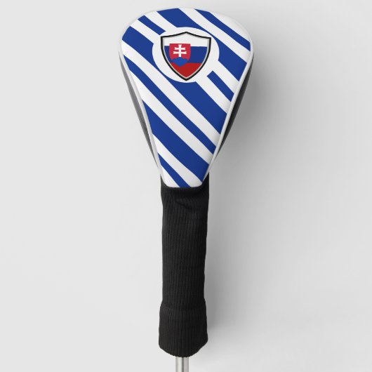 Slowaakse vlag golfheadcover (Voorkant)