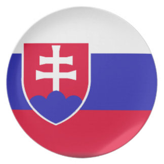 Slowaakse vlag melamine bord