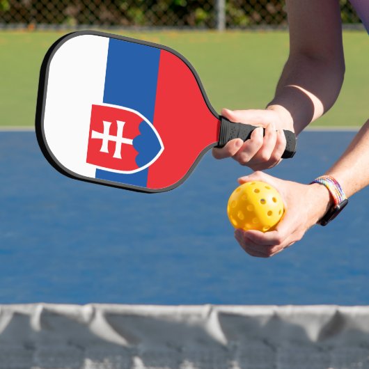 Slowaakse vlag pickleball paddle (Insitu)