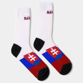 Slowaakse vlag sokken (Rechts)