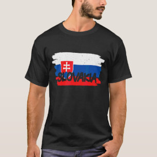 Slowaakse vlag t-shirt