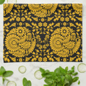 Slowaakse volkskunst theedoek (Gevouwen)