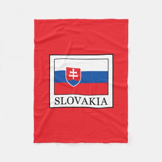 Slowakije Fleece Deken (Voorkant)
