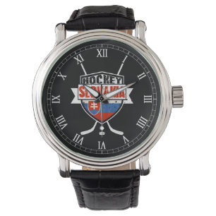 Slowakije Ice Hockey Logo Wrist Watch Horloge