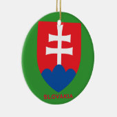 SLOWAKIJE* Kerstversiering Keramisch Ornament (Rechts)