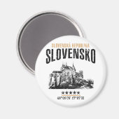 Slowakije Magneet (Voorkant / Achterkant)