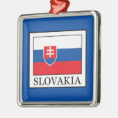 Slowakije Metalen Ornament (Links)