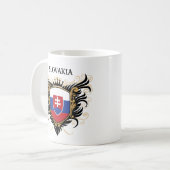 Slowakije [personaliseren] koffiemok (Voorkant links)