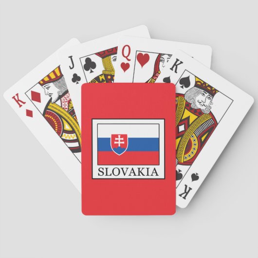 Slowakije Pokerkaarten (Achterkant)