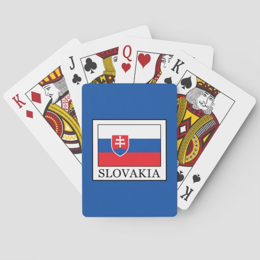 Slowakije Pokerkaarten (Achterkant)