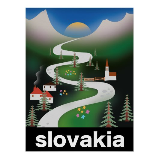 Slowakije reisposter perfect poster (Voorkant)