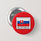 Slowakije Ronde Button 5,7 Cm (Voorkant /achterkant)