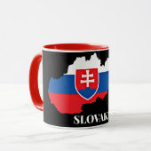 SLOWAKIJE SILHOUET, GEËTIKETTEERD, MOK (Voorkant links)