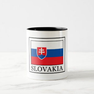 Slowakije Tweekleurige Koffiemok