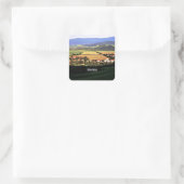 Slowakije Vierkante Sticker (Tas)