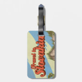 Slowakije Vintage Travel Poster Bagagelabel (Achterkant verticaal)