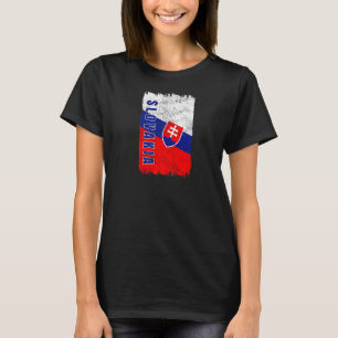 Slowakije vlag Slovensko Bratislava Premium T-shirt