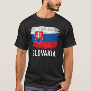 - slowakije vlag voor slowakije t-shirt