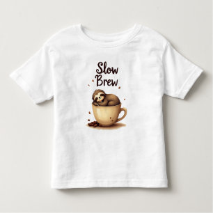 slowbrew koffiesleuf kinder shirts