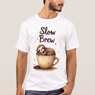 slowbrew koffiesleuf t-shirt