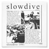 slowdive 3 foto afdruk (Voorkant)