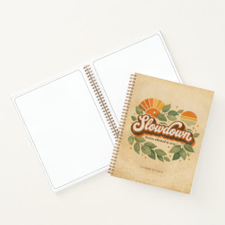 slowdown, you’re allowed to rest Design Notitieboek