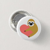 Sloweliefde Ronde Button 3,2 Cm (Voorkant /achterkant)