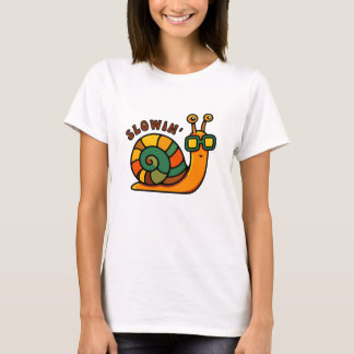 SLOWIN' Retro Slak | 70s Cartoon Vintage Dames T-shirt