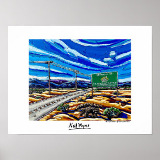 "Slowjamastan" Poster van Neil Myers