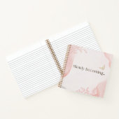 Slowly Becoming Aesthetic Notebook Notitieboek (Binnen)