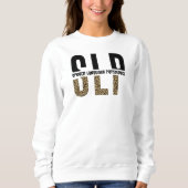 SLP-cheetah-afdrukcadeau Spraaktaalpatholoog Trui (Voorkant)