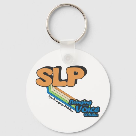 SLP die uit de Stem binnen komt Sleutelhanger (Voorkant)