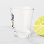 SLP om te worden - Toekomsttaal Patholoog cadeau Shot Glas (Rechts)