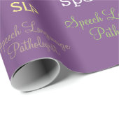 SLP (Speech language pathologist)-inpakpapier Cadeaupapier (Rol Hoek)