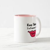 Slp Speech Language Pathology Gifts Tweekleurige Koffiemok (Voorkant rechts)